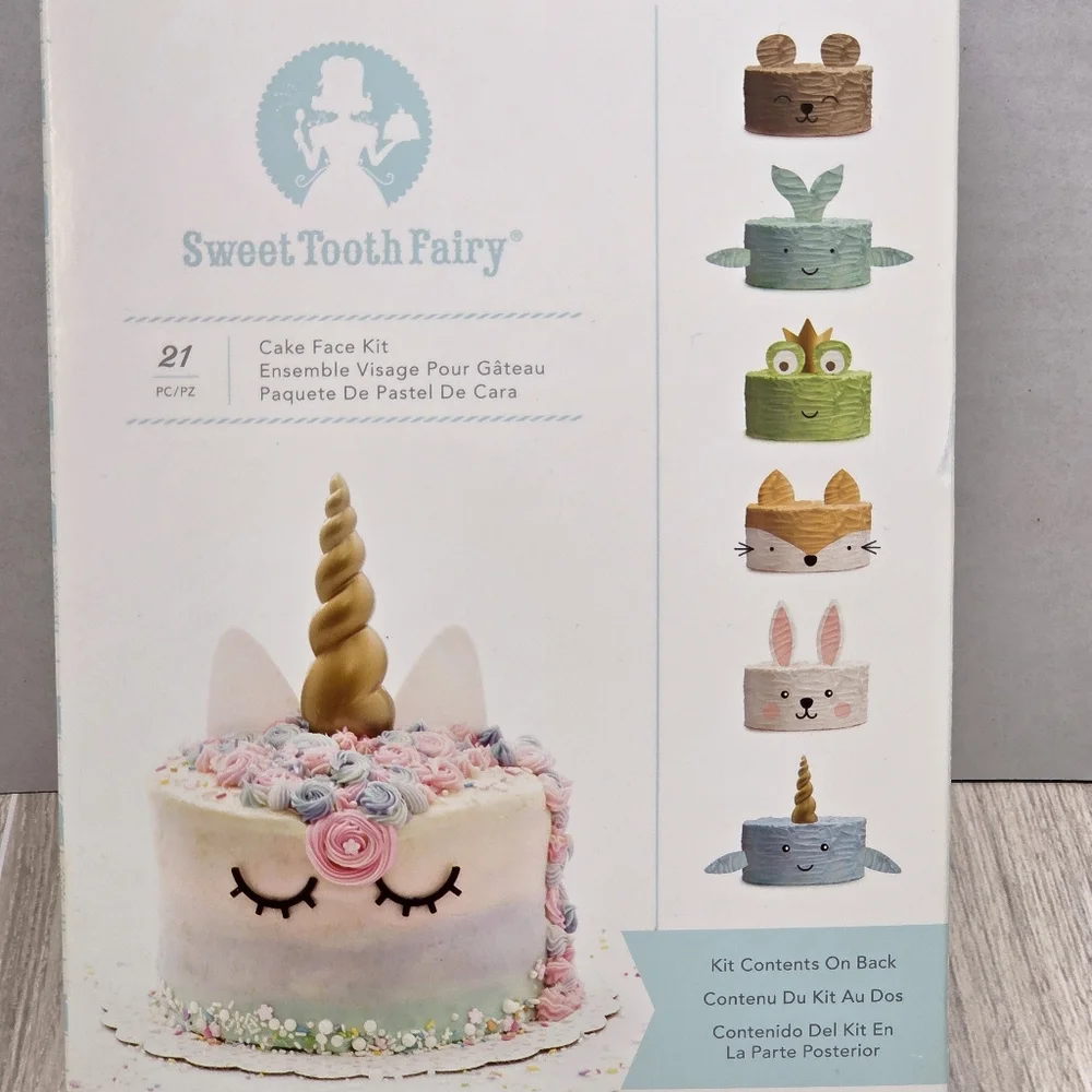 Sweet Sugarbelle Cake Face Kit Dream Big Set 21Pcs 341983 by American Crafts